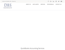 Tablet Screenshot of dbusinesssolutions.com
